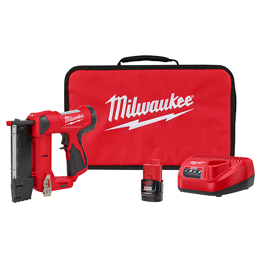 MILWAUKEE M12™ 23 Gauge Pin Nailer Kit