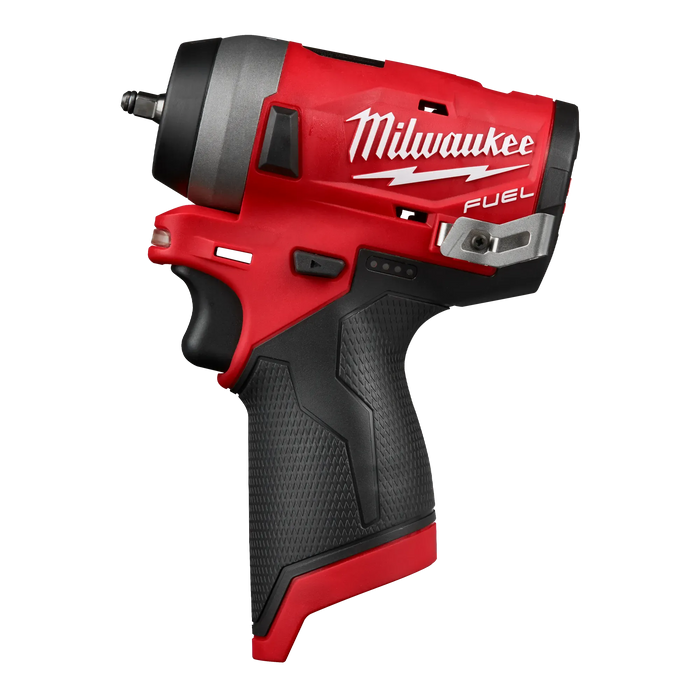 Llave de impacto corta MILWAUKEE M12 FUEL™ de 1/4" (solo herramienta)