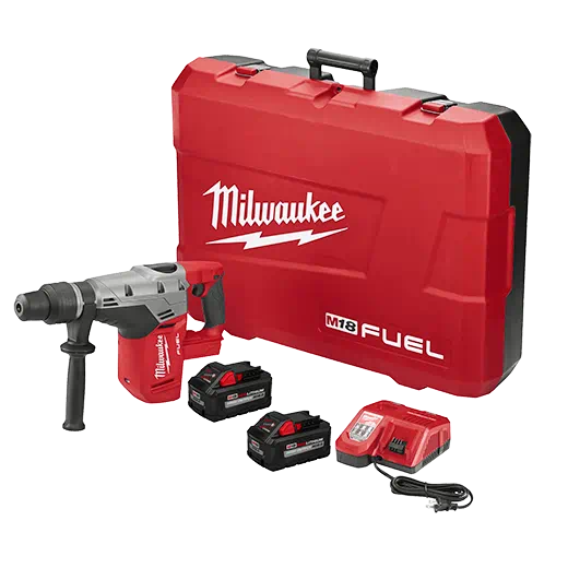 Kit de martillo perforador SDS MAX de 1-9/16" MILWAUKEE M18 FUEL™