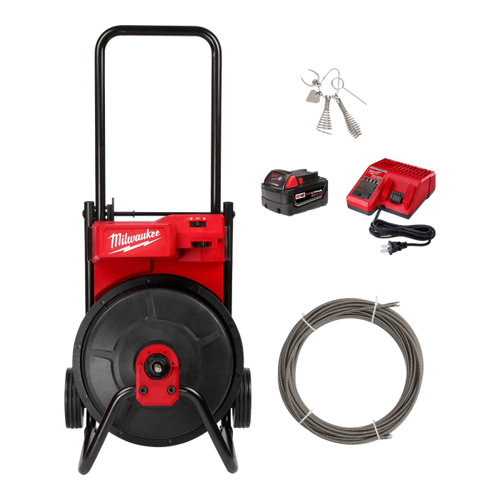 MILWAUKEE M18™ Drum Machine Kit w/ 3/8" Cable