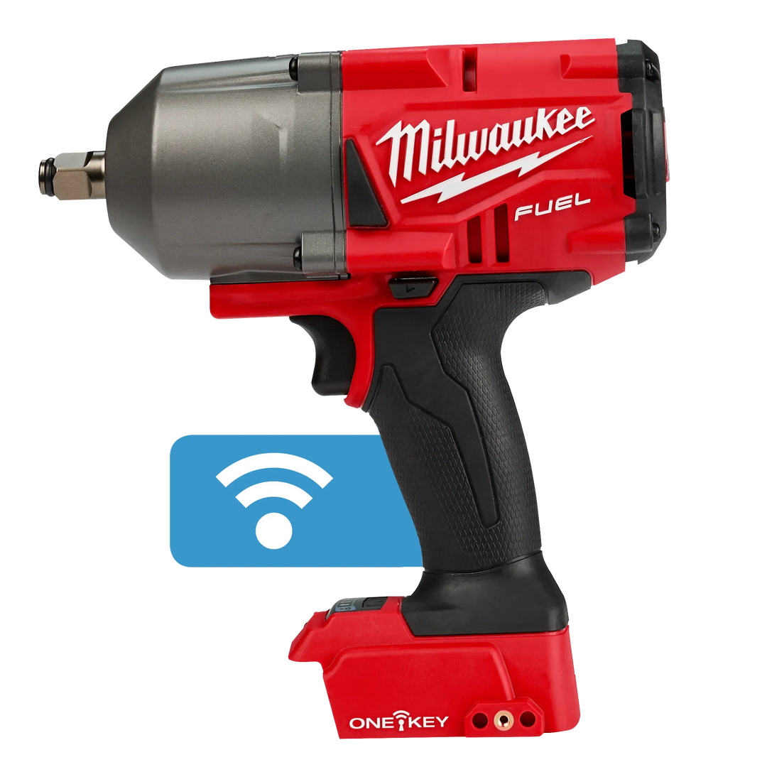MILWAUKEE M18 FUEL™ w/ ONE-KEY™ High Torque Impact Wrench 1/2" Friction Ring (Tool Only)