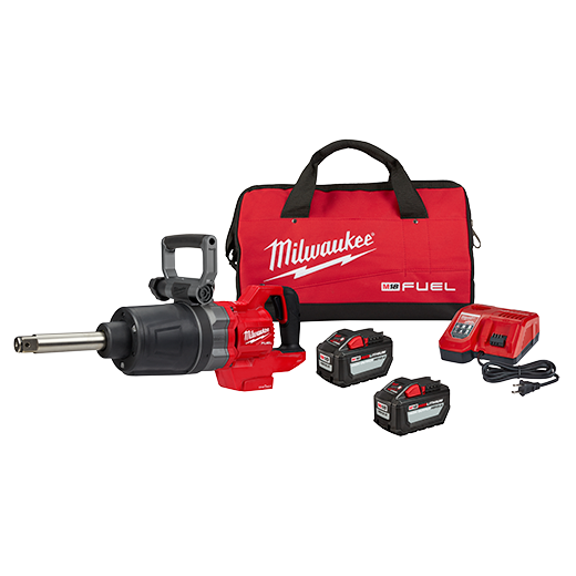 MILWAUKEE M18 FUEL™ 1" D-Handle Ext. Anvil High Torque Impact Wrench w/ ONE-KEY™ Kit