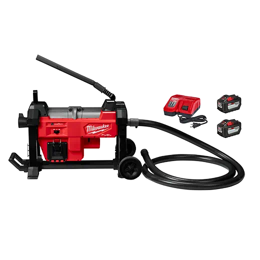MILWAUKEE M18 FUEL™ Sewer Sectional Machine w/ CABLE-DRIVE™ Kit