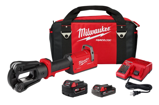 MILWAUKEE M18™ FORCE LOGIC™ 12T Latched Linear Crimper Kit