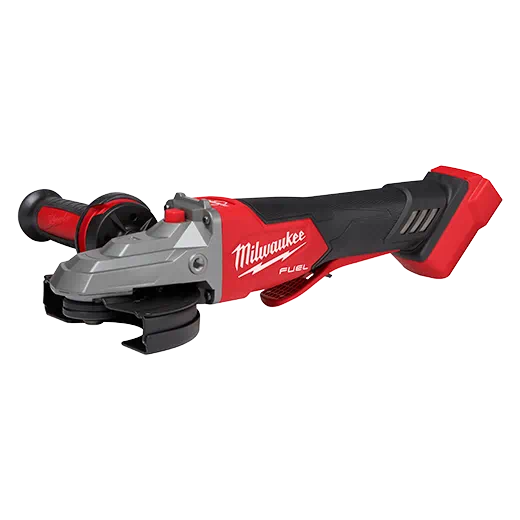 Amoladora con freno de cabeza plana MILWAUKEE M18 FUEL™ de 5" con interruptor sin bloqueo de paleta (solo herramienta)