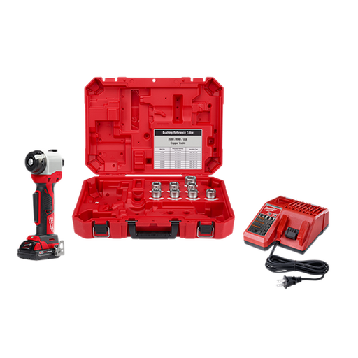MILWAUKEE M18™ Cable Stripper Kit For Cu RHW / RHH / USE
