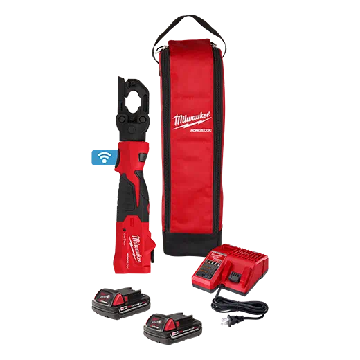 MILWAUKEE M18™ FORCE LOGIC™ 6T Latched Linear Utility Crimper Kit