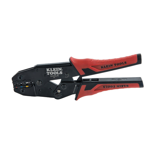 KLEIN TOOLS 10-22 AWG - Insulated Terminals Ratcheting Crimper