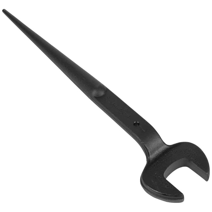 KLEIN TOOLS Spud Wrench, 1-5/8-Inch Nominal Opening with Tether Hole