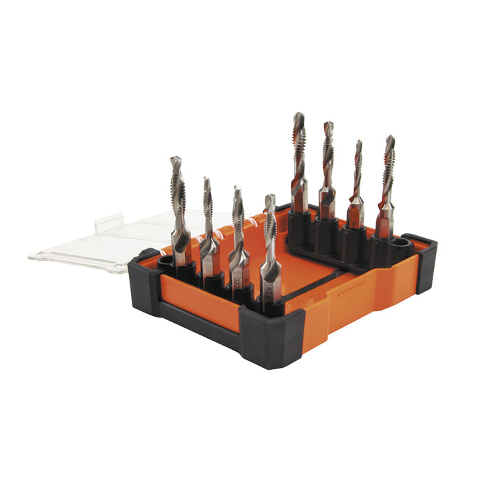 KLEIN TOOLS Drill Tap Tool Kit, 8-Piece