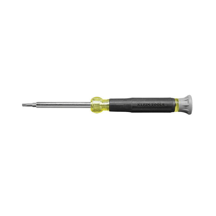 KLEIN TOOLS Multi-Bit Electronics Screwdriver, 4-in-1, TORXå¨ Bits