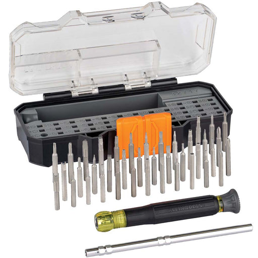 KLEIN TOOLS ALL-IN-1 Precision Screwdriver Set w/ Case