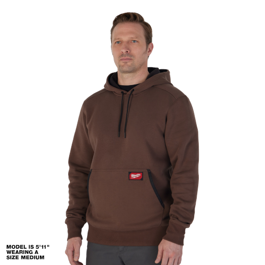 MILWAUKEE MIDWEIGHT PULLOVER HOODIE - BROWN