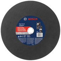BOSCH 14" 5/32" 1" Arbor Type 1A (ISO 41) 24 Grit Metal Cutting Bonded Abrasive Wheel (10 PACK)