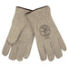 KLEIN TOOLS Suede Cowhide Lined Drivers Gloves