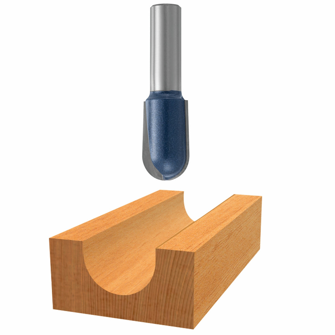 BOSCH 3/8" x 3/4" Carbide Tipped Extended Round Nose Bit