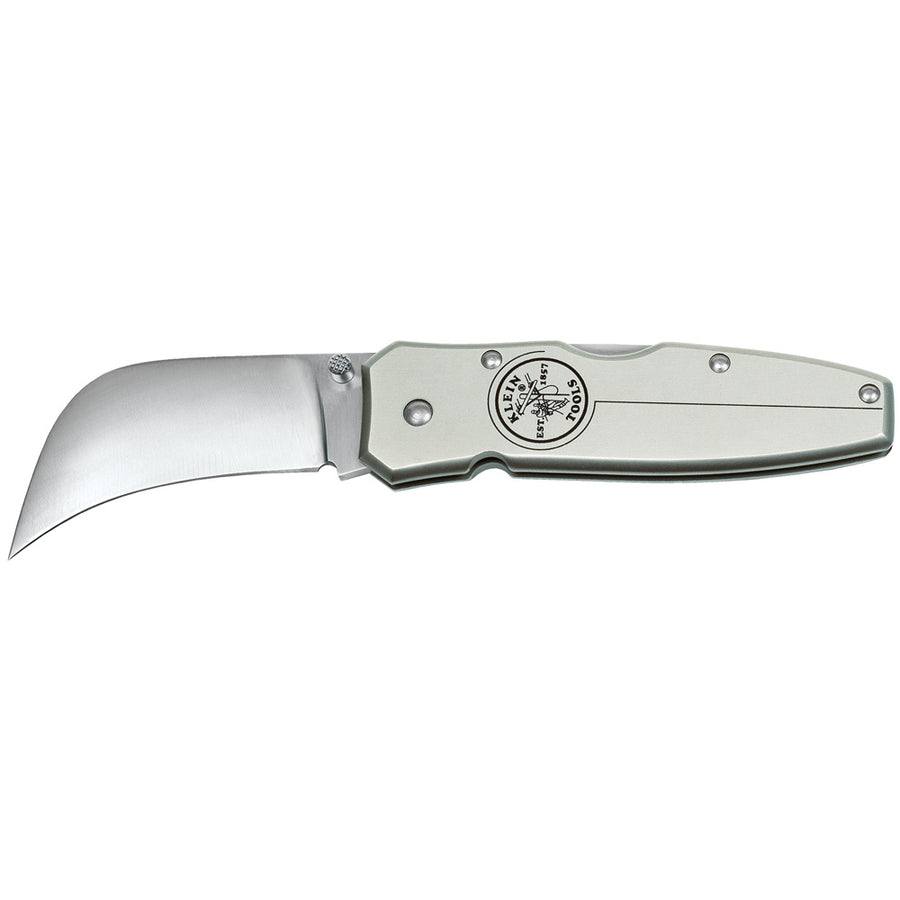 KLEIN TOOLS 2-5/8" Hawkbill Blade Lockback Knife