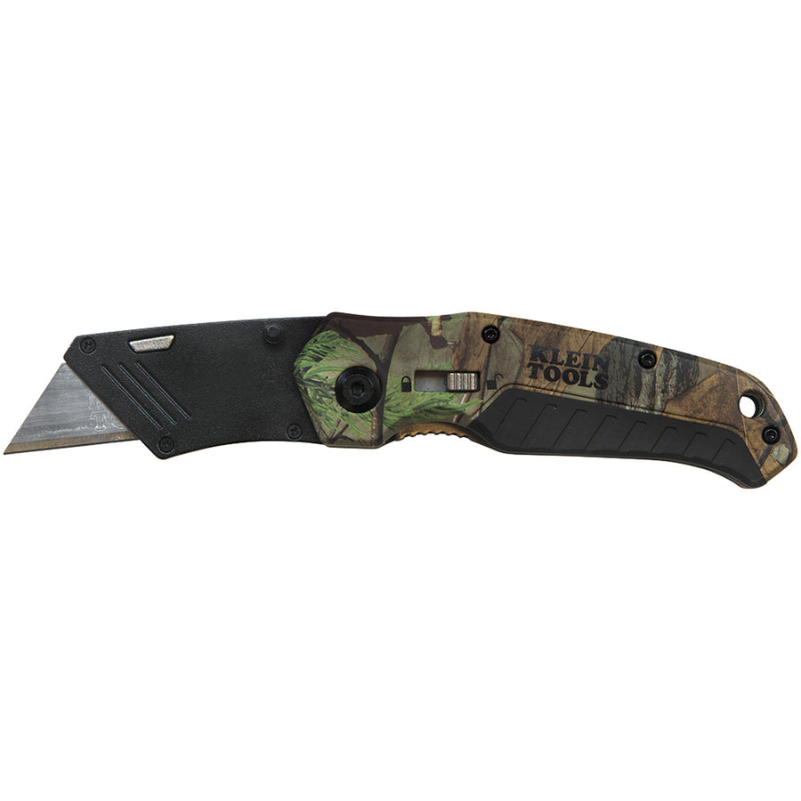 KLEIN TOOLS Camo Assisted-Open Folding Utility Knife