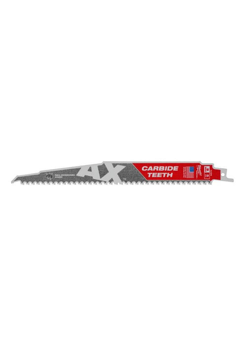 MILWAUKEE 9" 5 TPI SAWZALL® The AX™ con hoja para madera con dientes de carburo (PAQUETE DE 5)