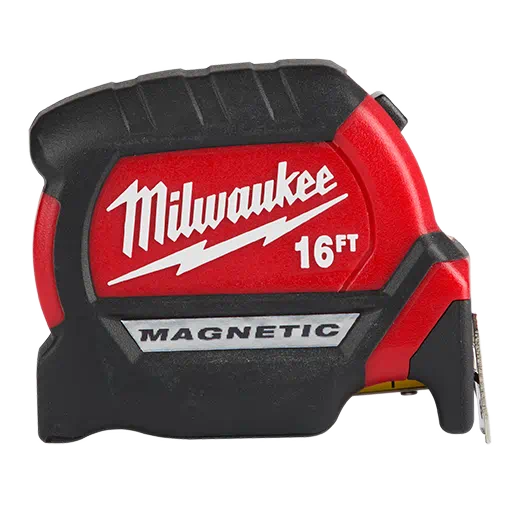 MILWAUKEE 16' Compact Wide Blade Magnetic Tape Measure