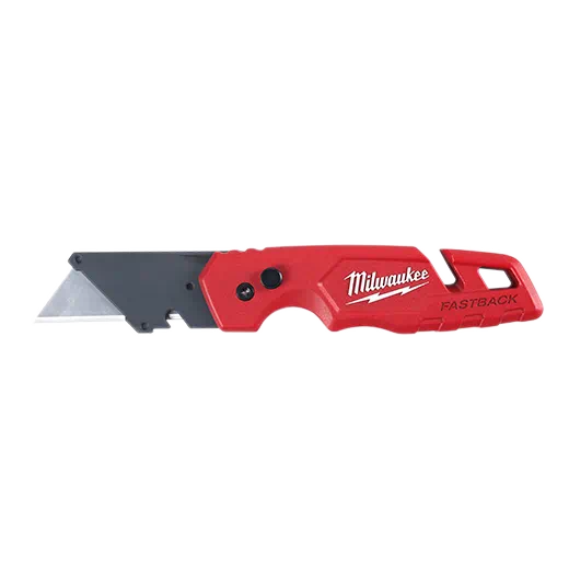 MILWAUKEE FASTBACK™ Folding Utility Knife w/ Blade Storage
