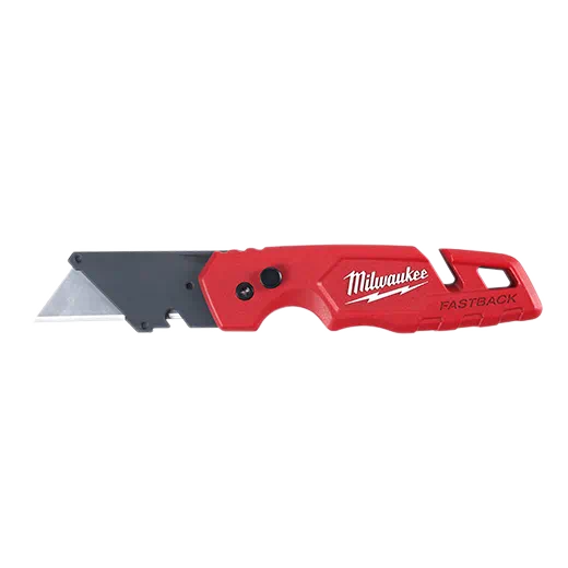 Cuchillo multiusos plegable MILWAUKEE FASTBACK™ con almacenamiento para hojas