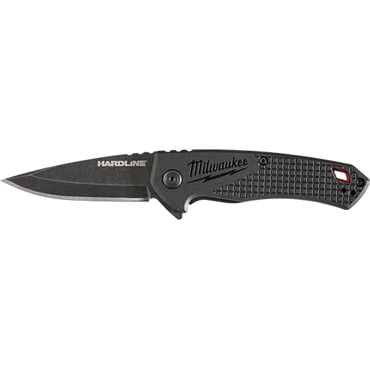 MILWAUKEE 2-1/2” HARDLINE™ Smooth Blade Pocket Knife