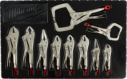 MILWAUKEE 10 PC. TORQUE LOCK™ Locking Pliers Kit