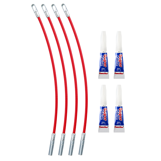 MILWAUKEE Polyester Fish Tape Replacement Flexible Metal Leader (4