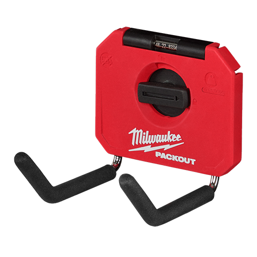 Gancho recto MILWAUKEE PACKOUT™ de 4"