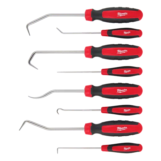 Milwaukee 8 Piece Hose Pick Set 48-22-9218 Milwaukee 8 Piece Hose Pick Set 48-22-9218