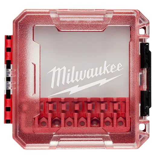 Estuche compacto pequeño personalizable MILWAUKEE para accesorios de destornillador de impacto