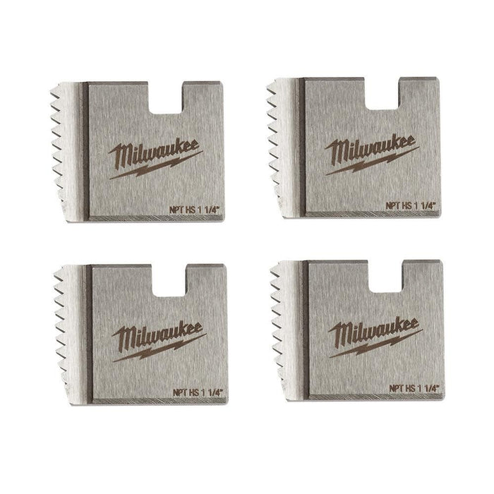 Troquel de roscado de tubos portátil NPT de ALTA VELOCIDAD de 1-1/4" MILWAUKEE