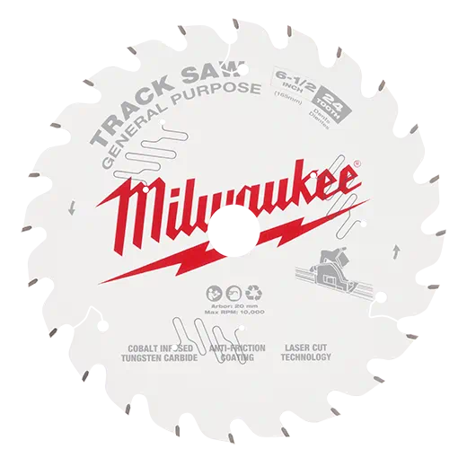 MILWAUKEE 6-1/2" 24T Track Saw Blade