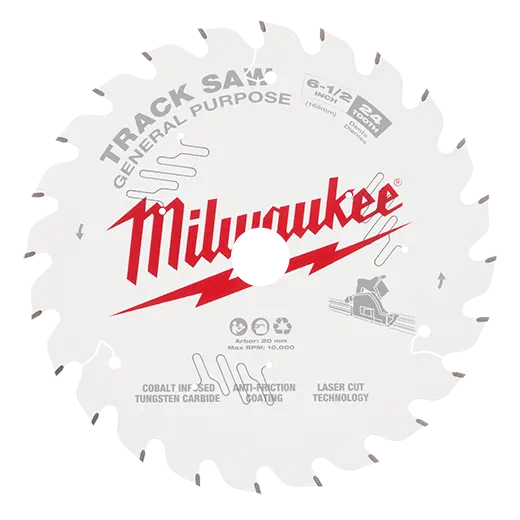 6-1/2" 24T Gen Purp Track Saw Blade