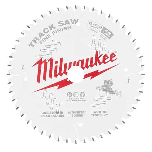 6-1/2" Fine Finish Track Saw Blade