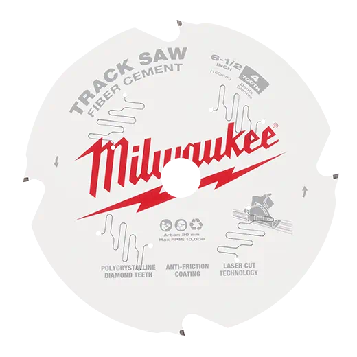 6-1/2" Fiber Cement Track Saw Blade