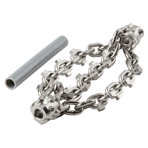 MILWAUKEE 4" Flex Shaft Drain Cleaner Carbide Chain