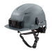 Gray Front Brim Helmet Class E