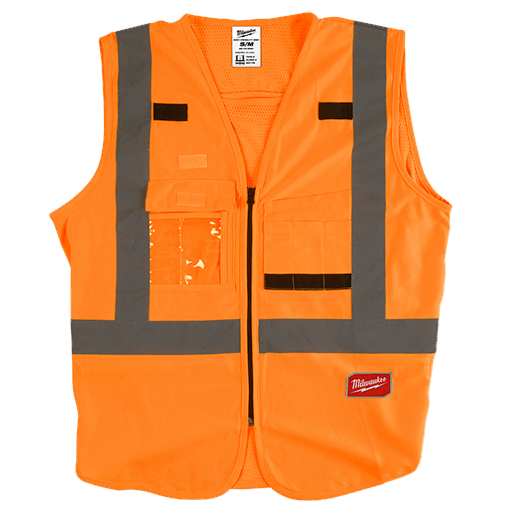 Hi Vis Yellow Safety Vest - L/XL