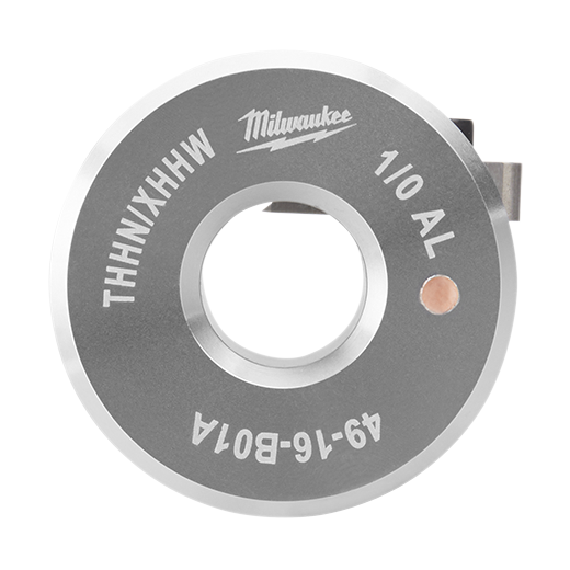 MILWAUKEE 1/0 AWG Cable Stripper Aluminum THHN / XHHW Bushing