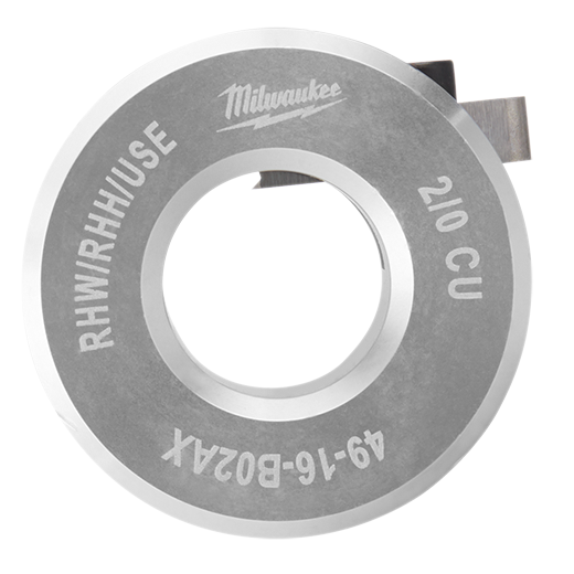 MILWAUKEE 2/0 AWG Cable Stripper Copper RHW / RHH / USE Bushing