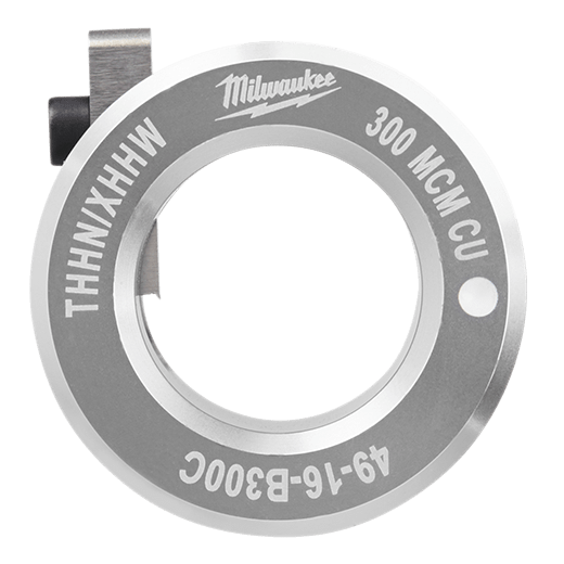 MILWAUKEE 300 MCM Cable Stripper Copper THHN / XHHW Bushing
