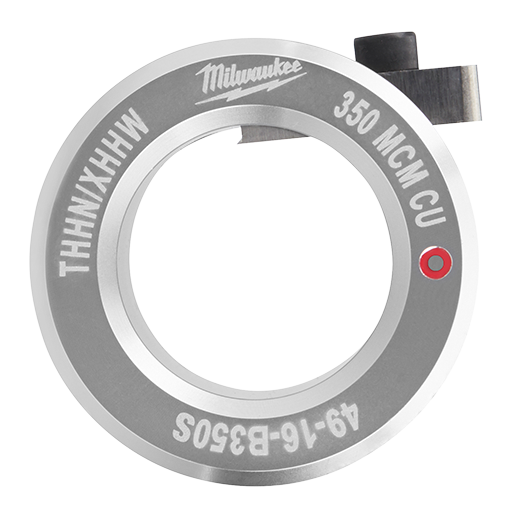 MILWAUKEE 350 MCM S Cable Stripper Copper THHN / XHHW Bushing