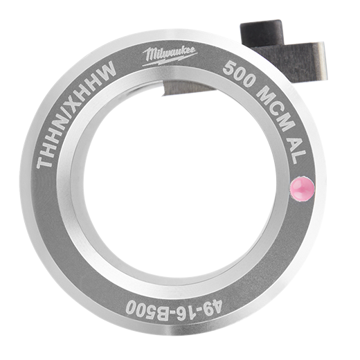 MILWAUKEE 500 MCM Cable Stripper Aluminum THHN / XHHW Bushing