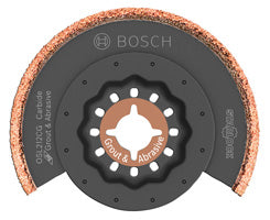 BOSCH 2-1/2" Starlock® Oscillating Multi Tool Carbide Grit Segmented Saw Blade