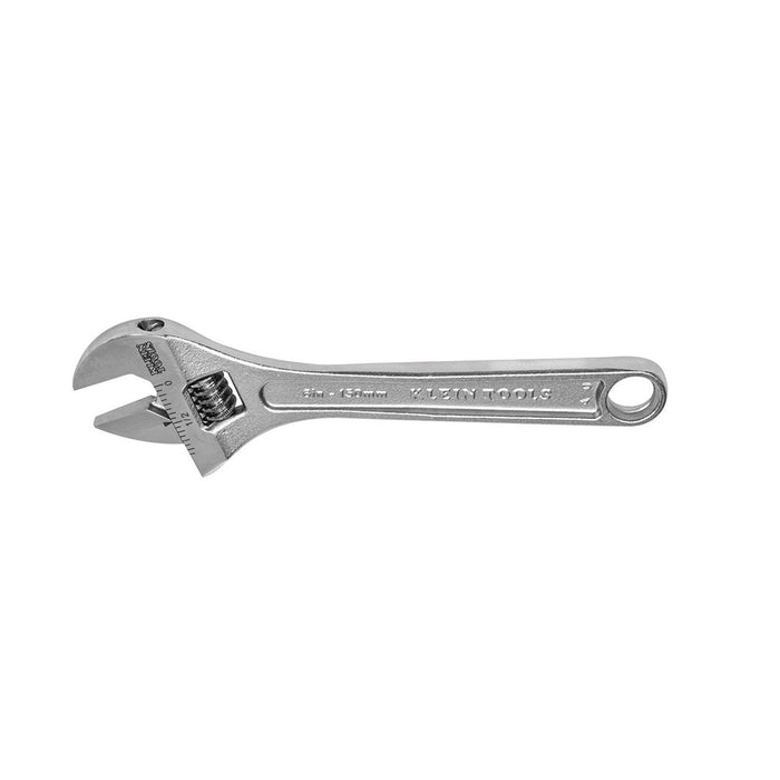 KLEIN TOOLS Adjustable Wrench, Extra-Capacity, 6-Inch