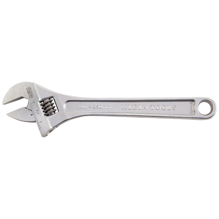 KLEIN TOOLS Adjustable Wrench, Extra-Capacity, 10-Inch