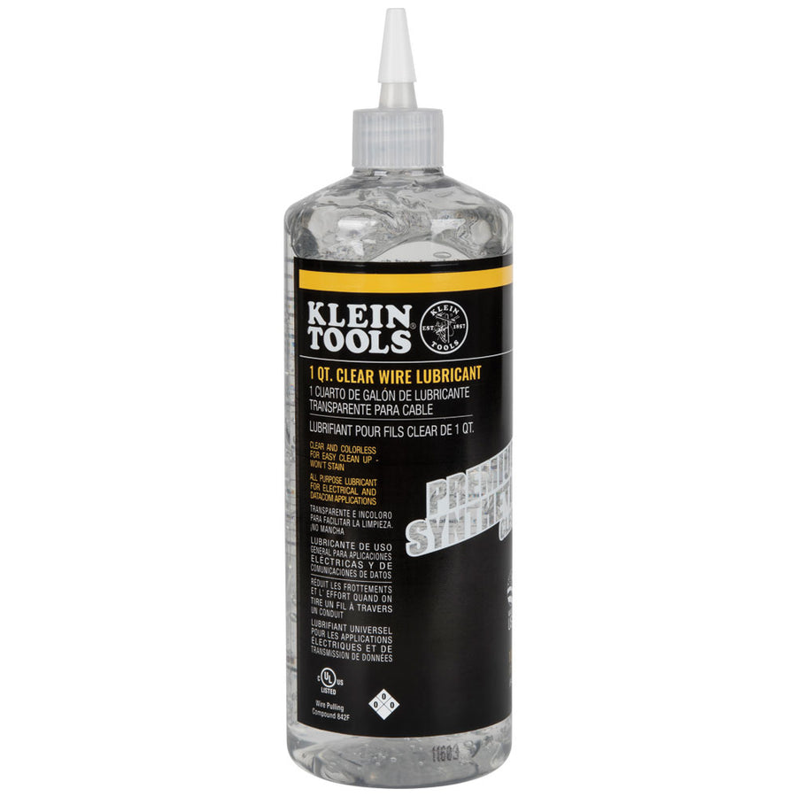 KLEIN TOOLS 1 Quart Premium Synthetic Clear Lubricant