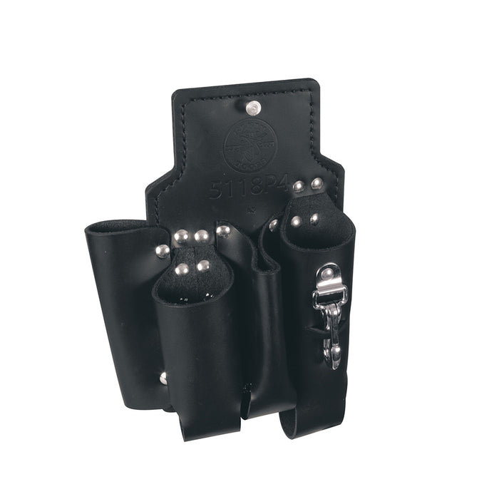 KLEIN TOOLS Lineman Tool Pouch, 4-Pocket, 8-Inch x 11-Inch